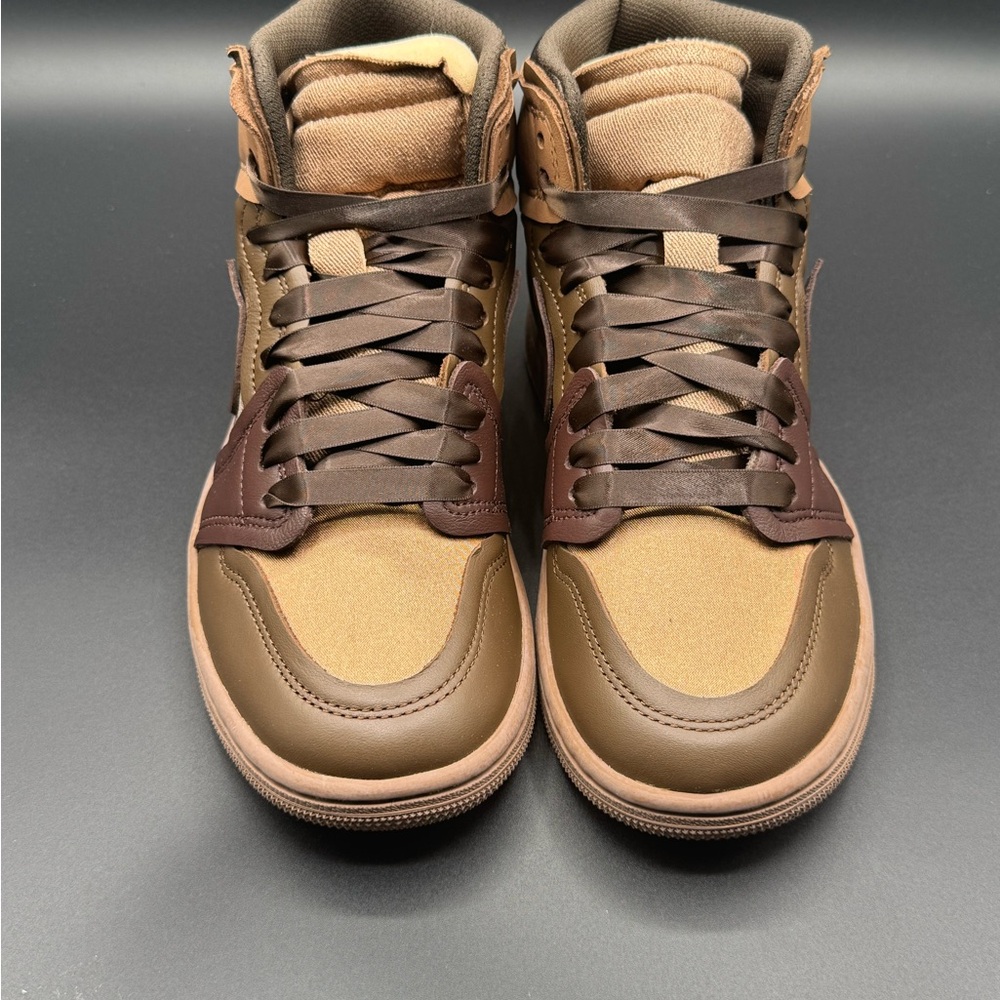 Men's Brown High-Top Sneakers